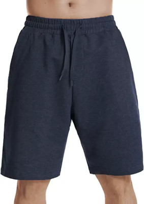 LARRY & EVA Solid Men Blue Casual Shorts