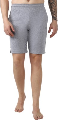 Dyca Solid Men Grey Basic Shorts