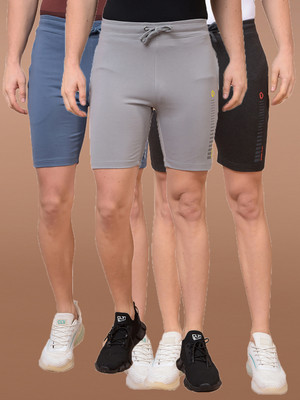 Dollar Solid Men Multicolor Bermuda Shorts