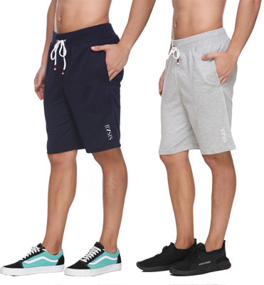 Basis Solid Men Multicolor Casual Shorts