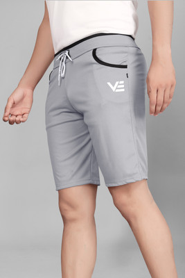 VIRADIYAENTERPRISE Self Design Men Black Sports Shorts