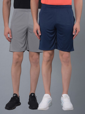 Force NXT Solid Men Multicolor Sports Shorts