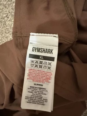 GymShark Solid Women Brown Sports Shorts