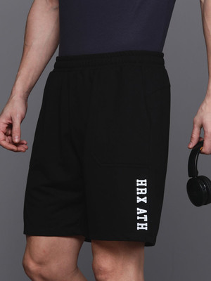 HRX by Hrithik Roshan Solid Men Brown Regular Shorts