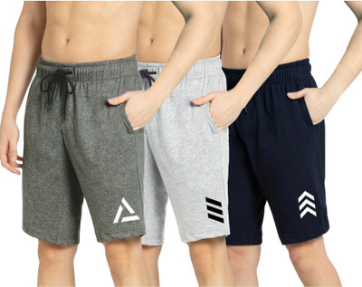 Kartblack Self Design Men Multicolor Regular Shorts