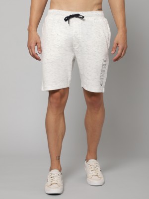 CANTABIL Printed Men White Sports Shorts