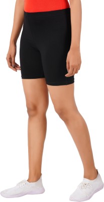 Blacktail Printed Women Black Regular Shorts