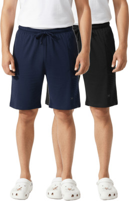 Force NXT Solid Men Multicolor Casual Shorts