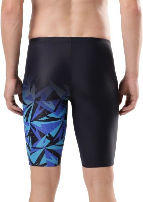 SPEEDO Printed Men Dark Blue Swim Shorts