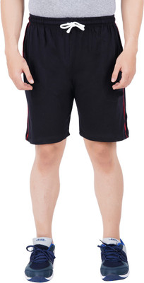 Guide Solid Men Blue Regular Shorts
