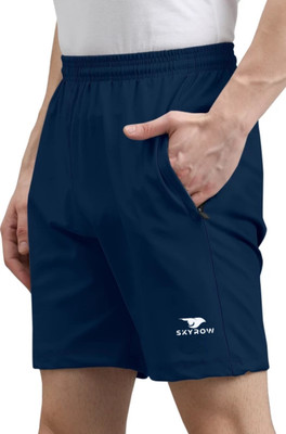 HouseOfCommon Solid Men Multicolor Basic Shorts