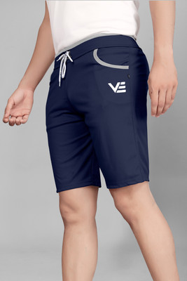 VIRADIYAENTERPRISE Self Design Men Black Sports Shorts