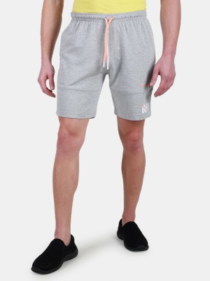 DUKE Solid Men Grey Regular Shorts