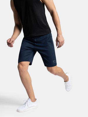 JOCKEY Solid Men Dark Blue Sports Shorts