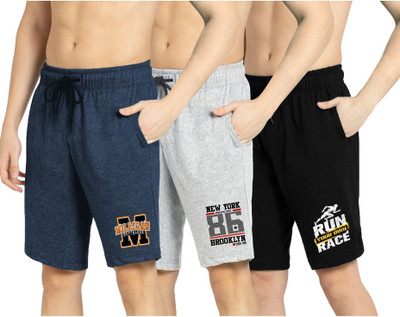 Kartblack Graphic Print Men Multicolor Regular Shorts
