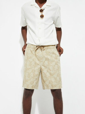 MAX Printed Men Blue Regular Shorts