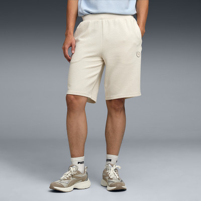 PUMA Self Design Men White Casual Shorts