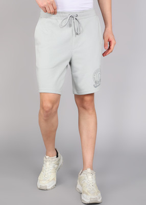 GAP Graphic Print Men Grey Casual Shorts
