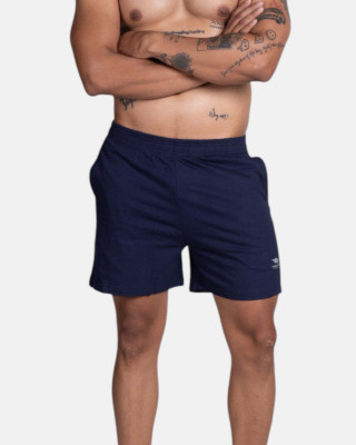 Erobold Solid Men Dark Blue Basic Shorts