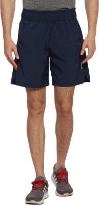 Perf Self Design Men Blue Sports Shorts