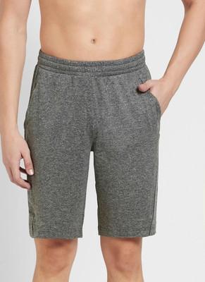 JOCKEY Solid Men Grey Sports Shorts