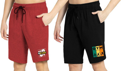 Kartblack Graphic Print Men Multicolor Regular Shorts