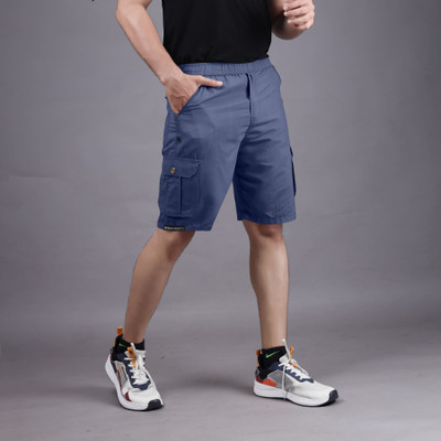 ANAGH ENTERPRISE Solid Men Beige Cargo Shorts