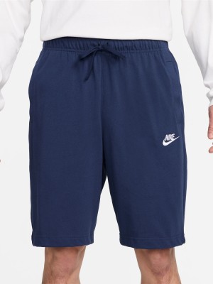 NIKE Solid Men Blue Sports Shorts