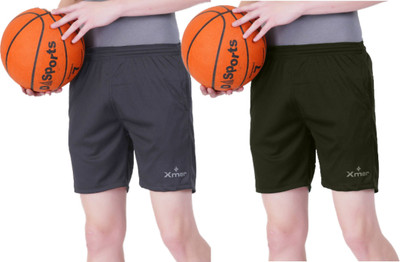 Xmer Solid Men Multicolor Regular Shorts
