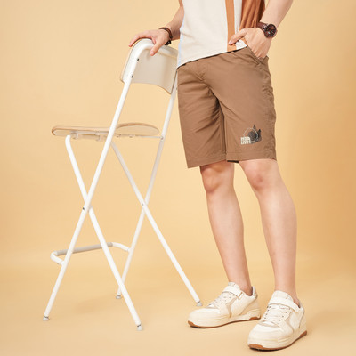 Urban Ranger by Pantaloons Solid Men Brown Regular Shorts