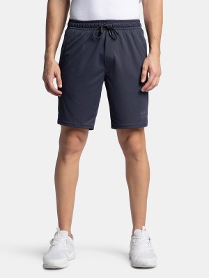 JOCKEY Solid Men Dark Grey Sports Shorts