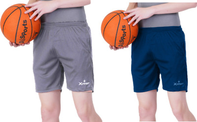 Xmer Solid Men Multicolor Regular Shorts