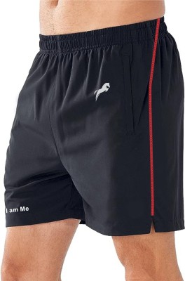 Just Rider Solid Men Black, Red Running Shorts, Sports Shorts, Casual Shorts, Cycling Shorts, Gym Shorts, Running Shorts