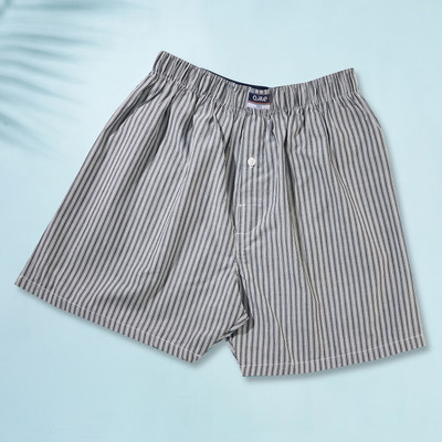 Ajile By Pantaloons Striped Men Grey Boxer Shorts