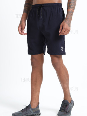 TENRUN Solid Men Multicolor Casual Shorts