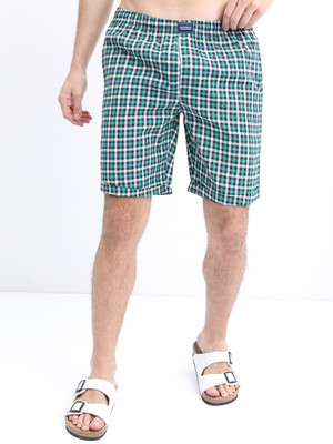 HIGHLANDER Checkered Men Multicolor Basic Shorts