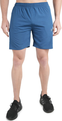KWINGS Solid Men Blue Running Shorts