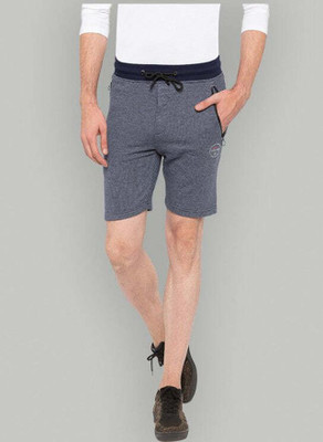 Status Quo Solid Men Dark Blue Basic Shorts