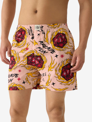 The Souled Store Graphic Print Men Multicolor Boxer Shorts