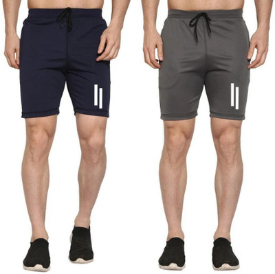 FARSH Solid Men Multicolor Regular Shorts