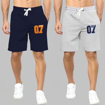 Basis Solid Men Multicolor Regular Shorts