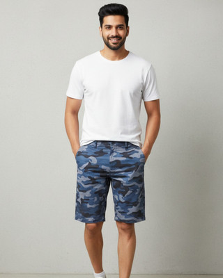 Urban Ethos Printed Men Multicolor Regular Shorts