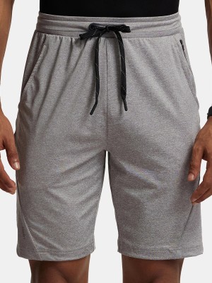 JOCKEY Solid Men Grey Basic Shorts