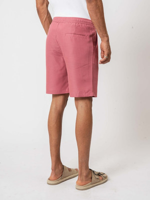 HALLSTATT Solid Men Pink Regular Shorts