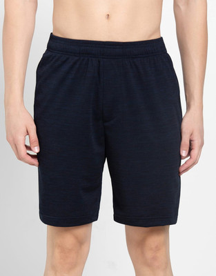 JOCKEY Solid Men Dark Blue Sports Shorts