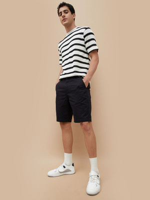 Fame Forever by Lifestyle Solid Men Black Sports Shorts
