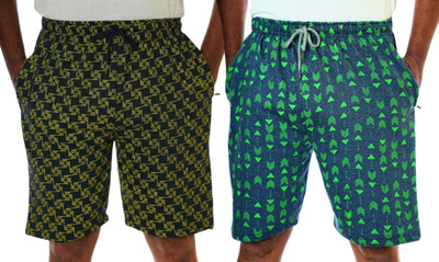 LAKSIMA Printed Men Multicolor Bermuda Shorts