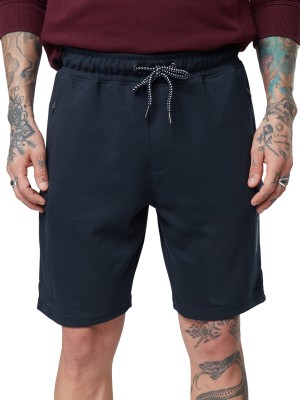 The Souled Store Solid Men Blue Casual Shorts