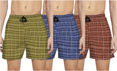 pajamakart Checkered Men Boxer