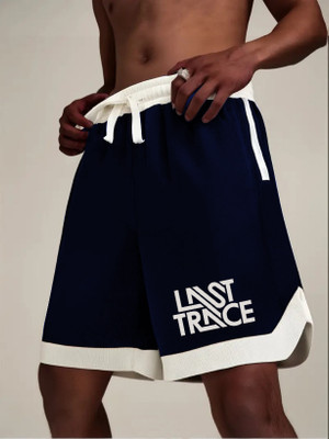 CULISH Solid Men Blue Casual Shorts, Gym Shorts, High Waist Shorts, Regular Shorts